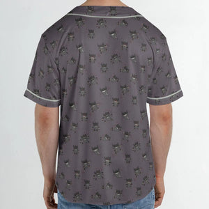 Perrrrrserker Pokemon Pattern Unisex Baseball Jersey