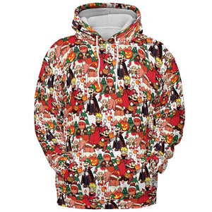 All-over Print Hoodie - ENMEPTHG -  - 2