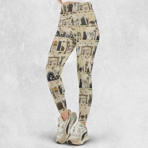 Bayeux Tapestry Monty Python Legging