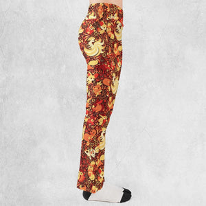 Pokemon Fire Pattern Flare Leggings