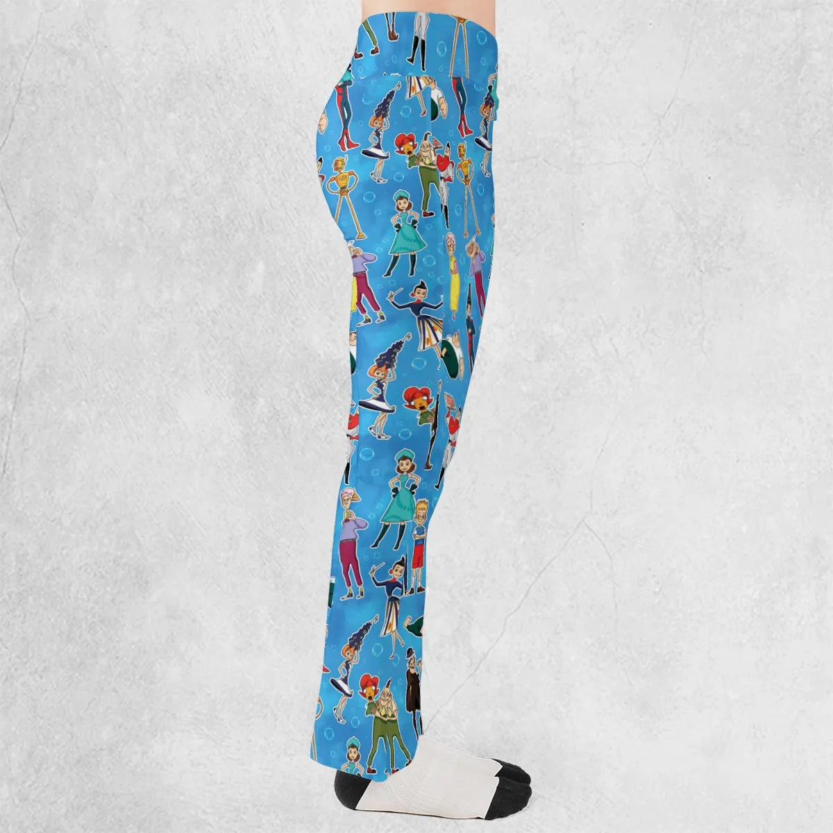 Keep Moving Forwards  Meet The Robinsons Flare Leggings