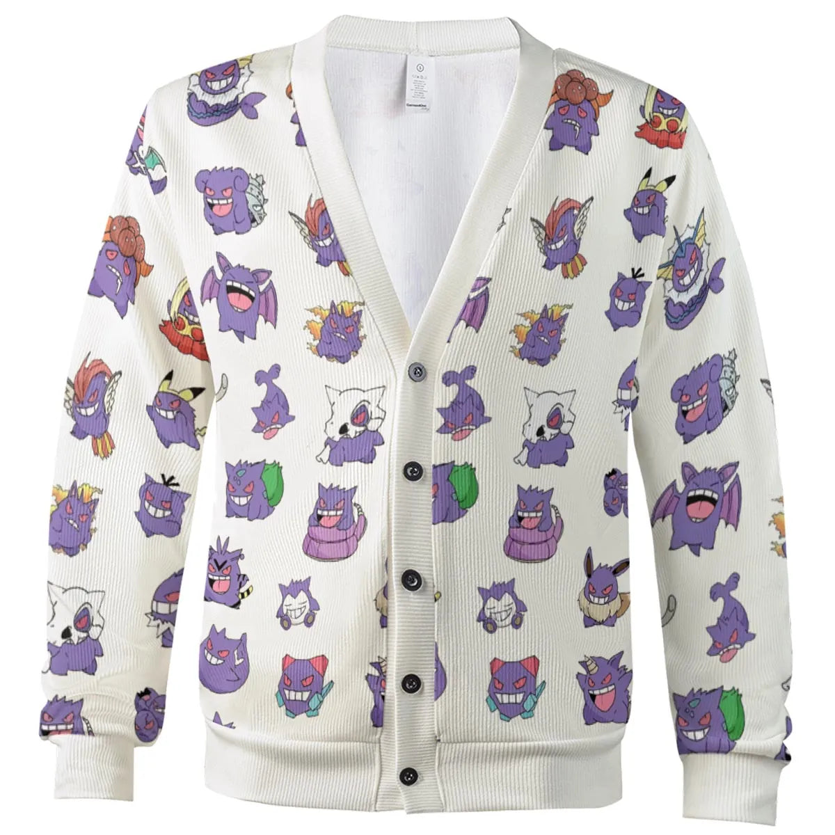 Gengar Cosplay Pokemon Cardigan