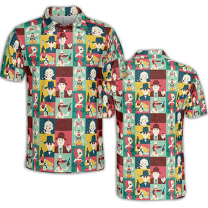 Toontown Threads Who Framed Roger Rabbit AOP Men/Women Polo Shirt
