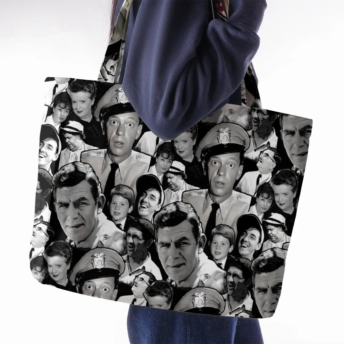 Mayberry The Andy Griffith Show Large Tote Bag