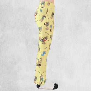 Gaulish Goodness Asterix Flare Leggings