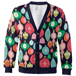 Christmas Ornaments Cardigan