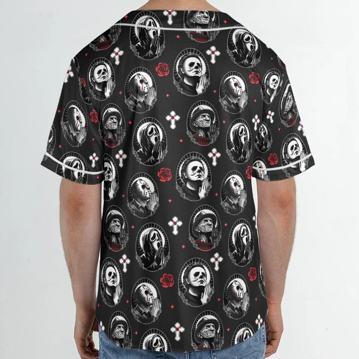 Horror Saints Unisex Baseball Jersey