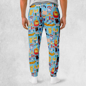 90's Carton Pixel Sweatpants