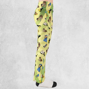Goons Of '66 DC Comics Flare Leggings