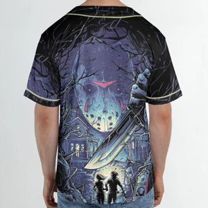 Camp Crystal Chic Friday the 13th Unisex Baseball Jersey