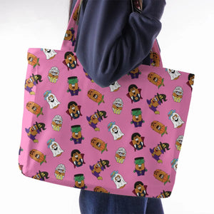Halloween McNugget Buddies Large Tote Bag