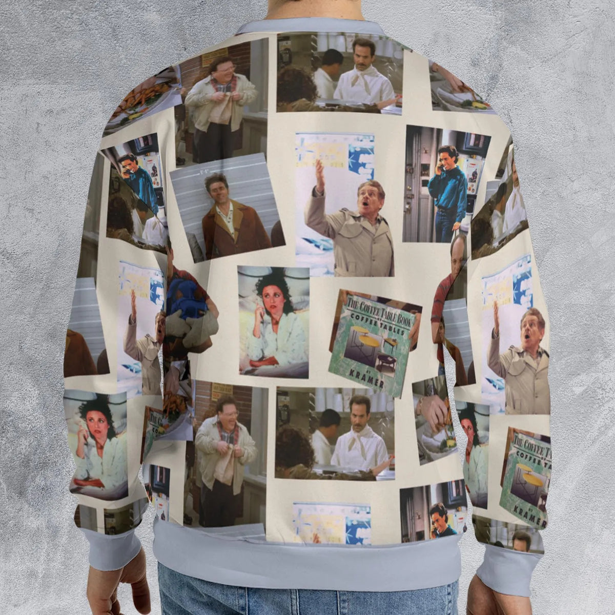 Seinfeld Famous Scenes All-over Print Sweatshirt
