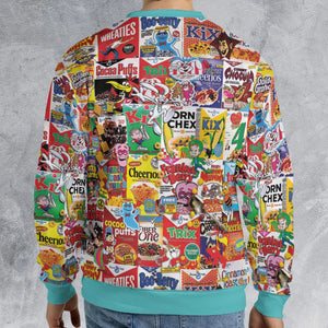 Popular Cereal Boxes All-over Print Sweatshirt