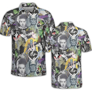 Forever Frankenstein AOP Men/Women Polo Shirt