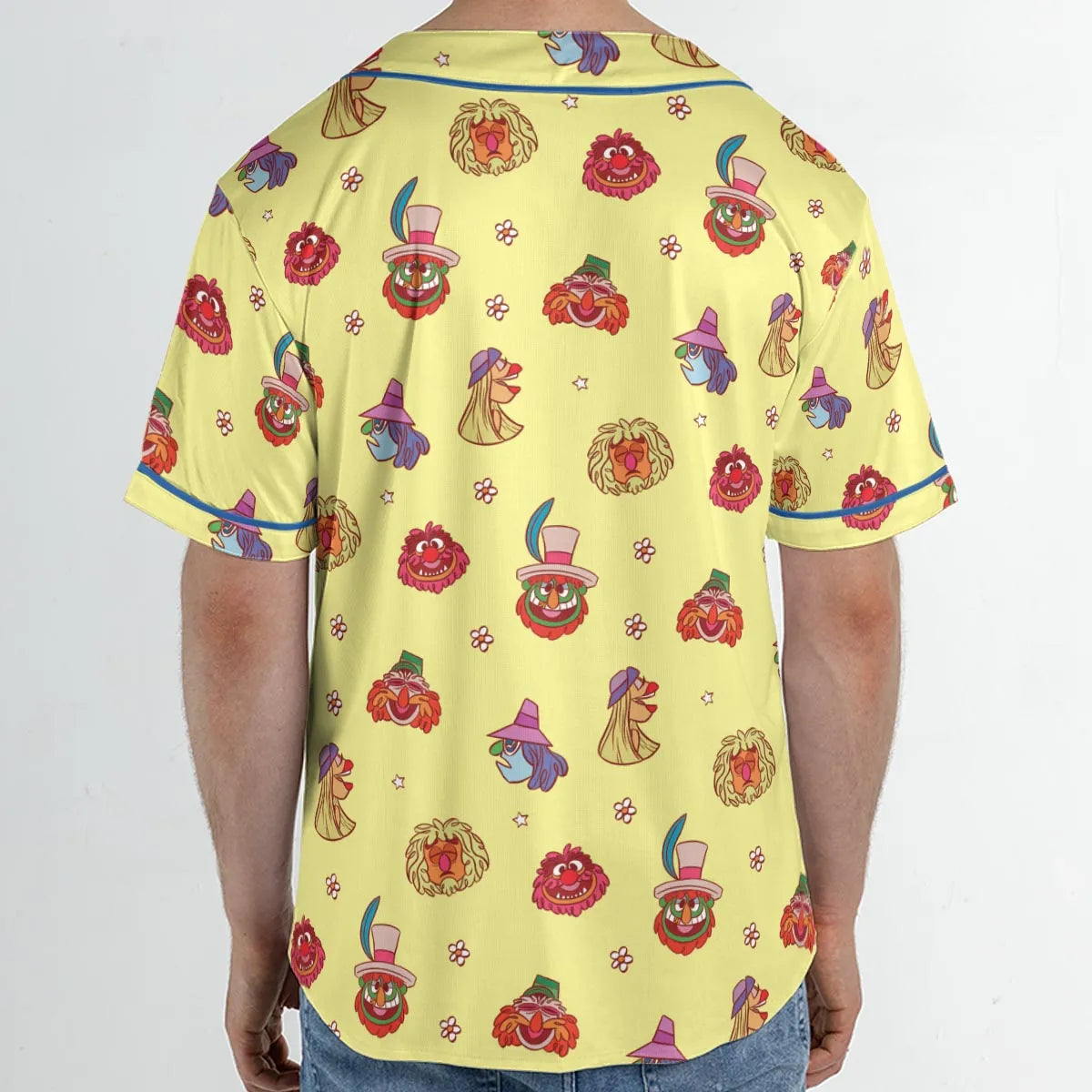 The Electric Mayhem Characters The Muppet Show Unisex Baseball Jersey