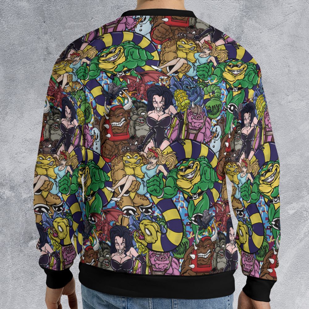 All-over Print Sweatshirt - DU8BCZ4X -  - 2