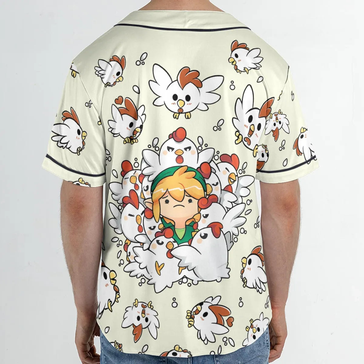 Impossible Situation The Legend of Zelda Unisex Baseball Jersey
