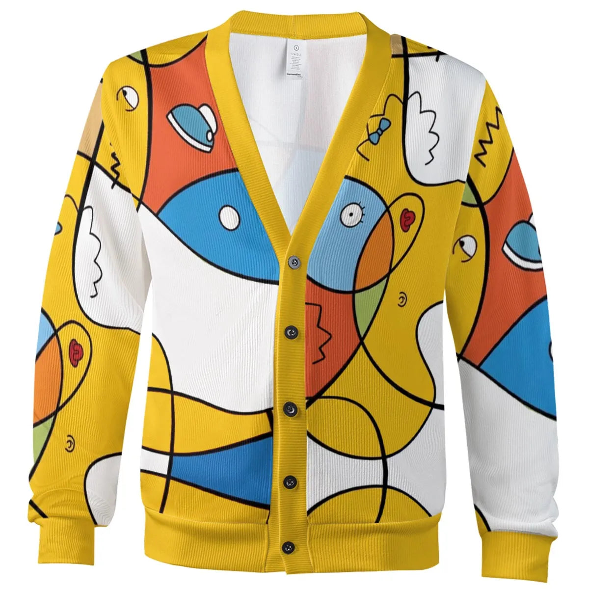 The Simpsons Mixed Up Cardigan