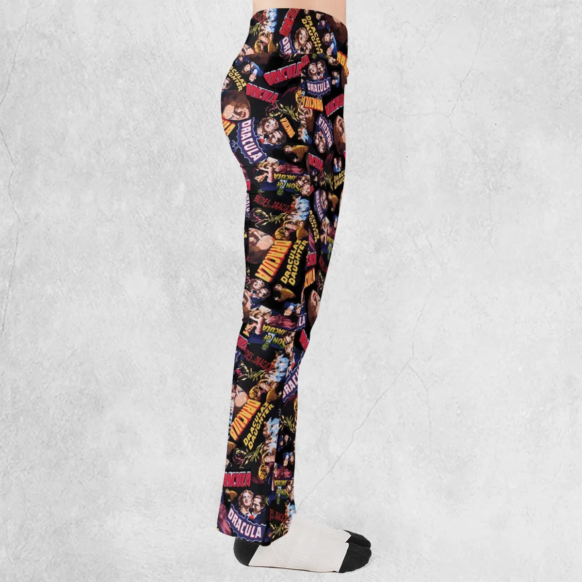 Classic Horror Films Flare Leggings