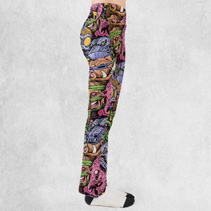 Nostalgic Villains Teenage Mutant Ninja Turtles Flare Leggings