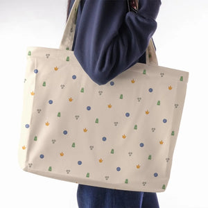 Avatar The Last Airbender Four Elements Pattern Large Tote Bag