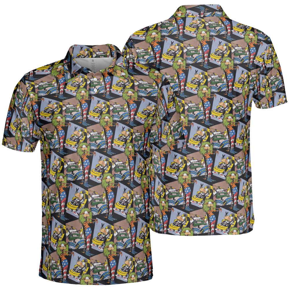 AOP Men/Women Polo Shirt - 452THJ23 -  - 2