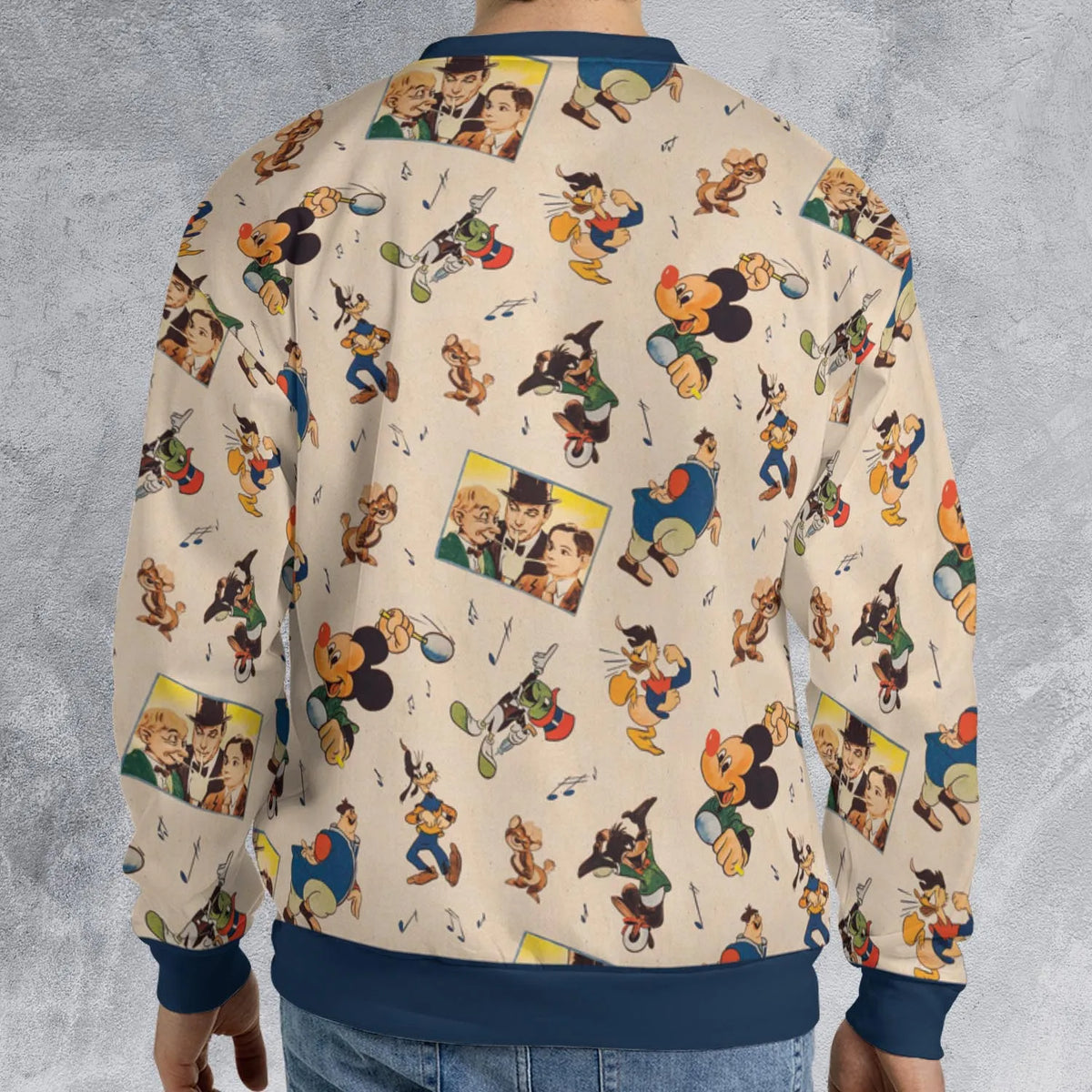 Fun And Fancy Free Characters All-over Print Sweatshirt