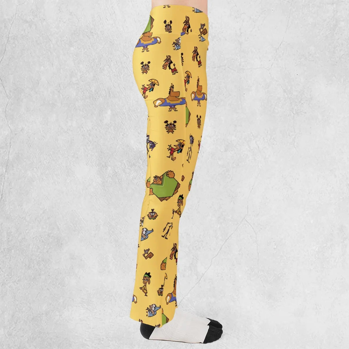 Groovy Threads The Emperor's New Groove Flare Leggings