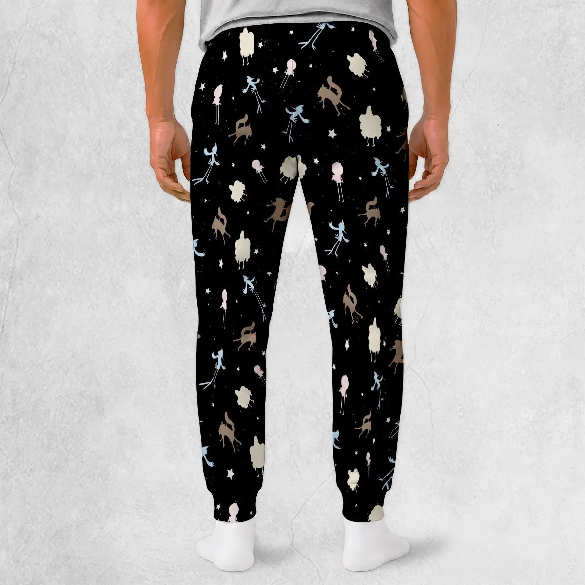 Regular Show Pattern Sweatpants