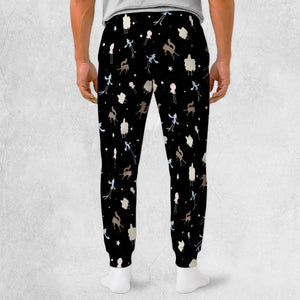 Regular Show Pattern Sweatpants