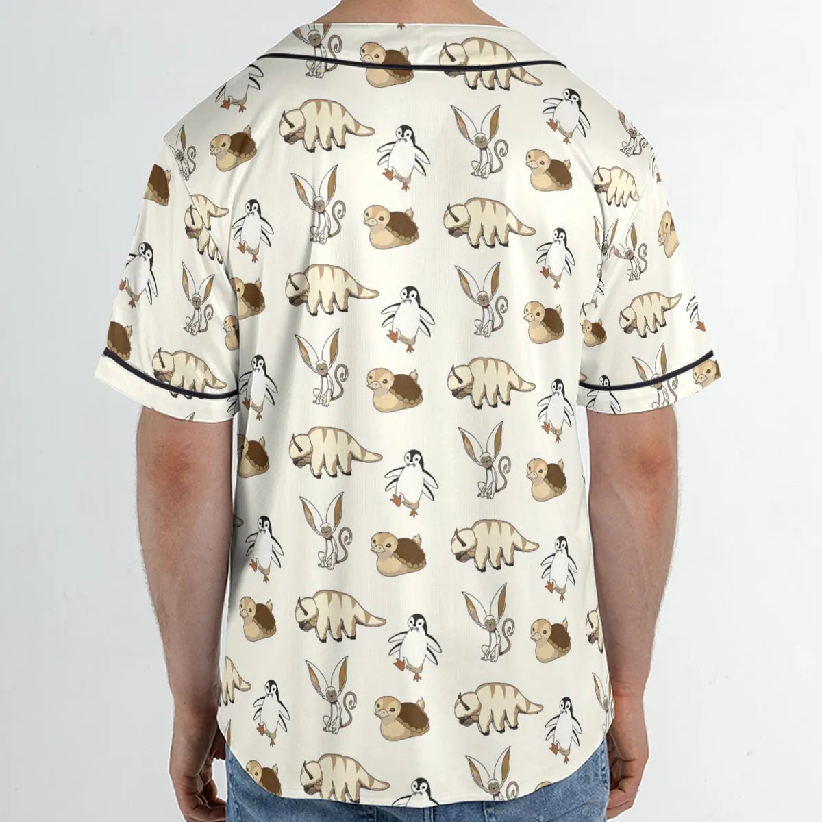 Airbender Team Avatar the Last Airbender Unisex Baseball Jersey
