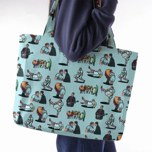 Lunch Lady Land SNL Large Tote Bag