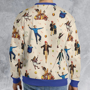 It's Scruumdidiyumptious Willy Wonka And Chocolate Factory All-over Print Sweatshirt