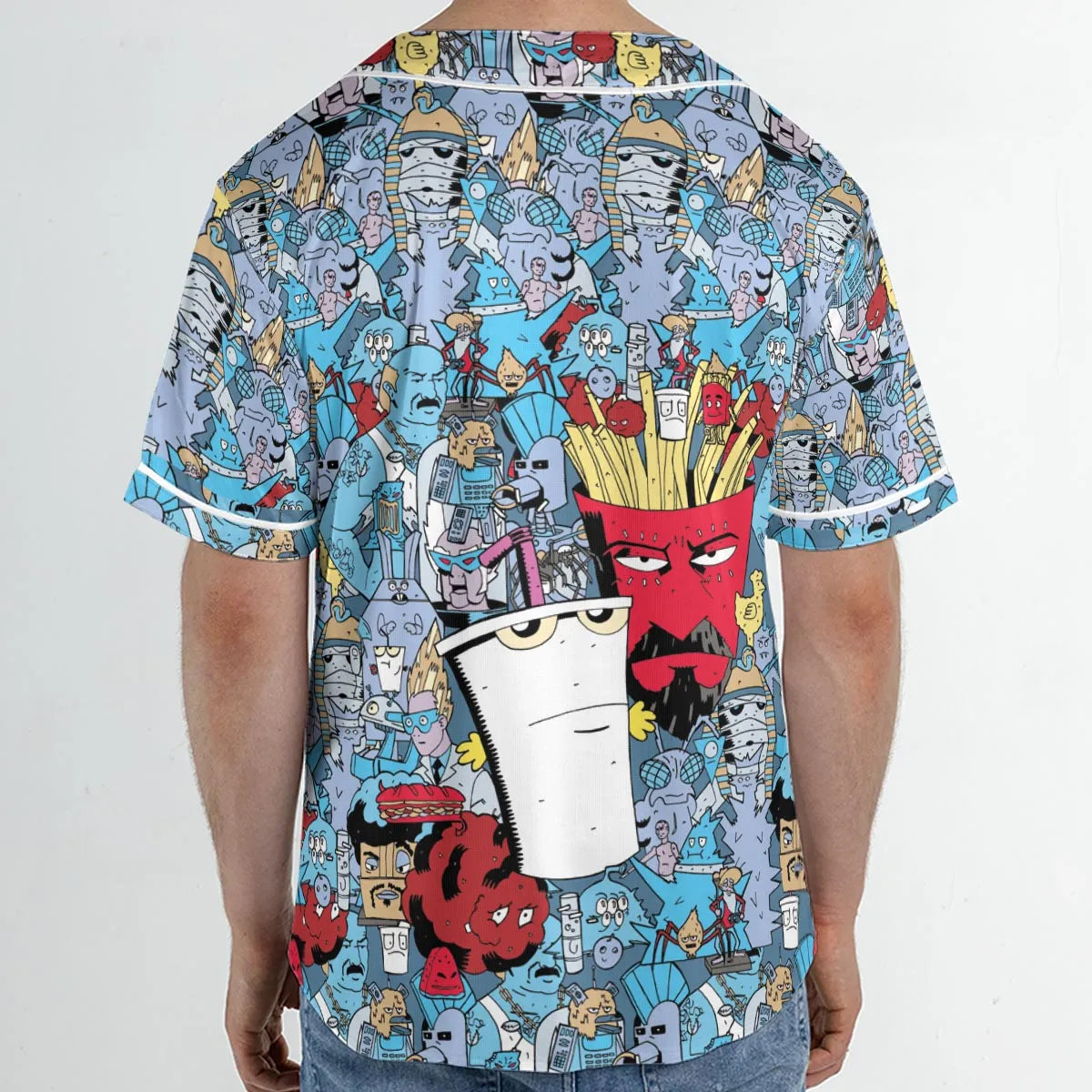 Aqua Teen Hunger Force Unisex Baseball Jersey