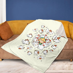 Impossible Situation The Legend of Zelda Fleece Blanket