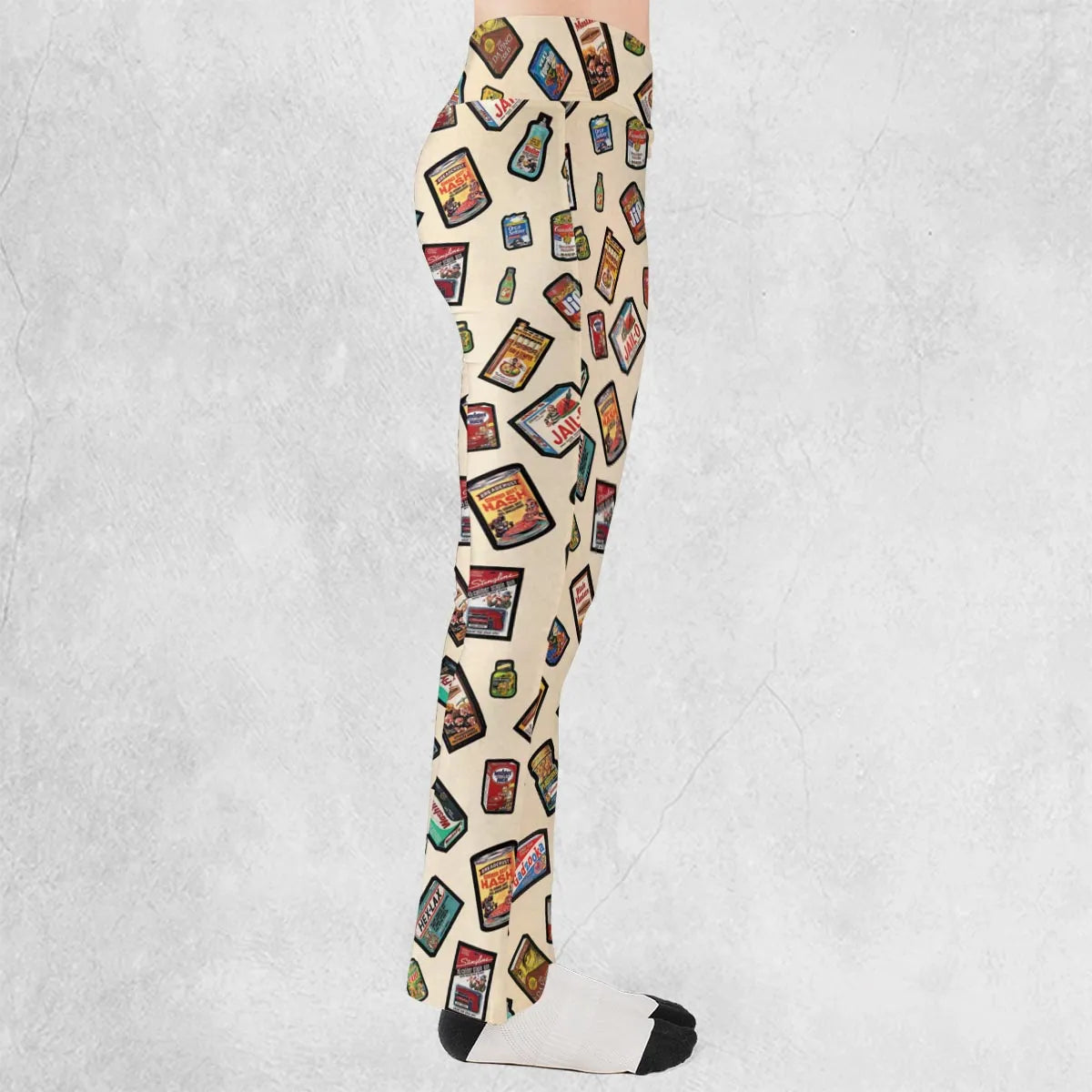 Wacky Packages Flare Leggings