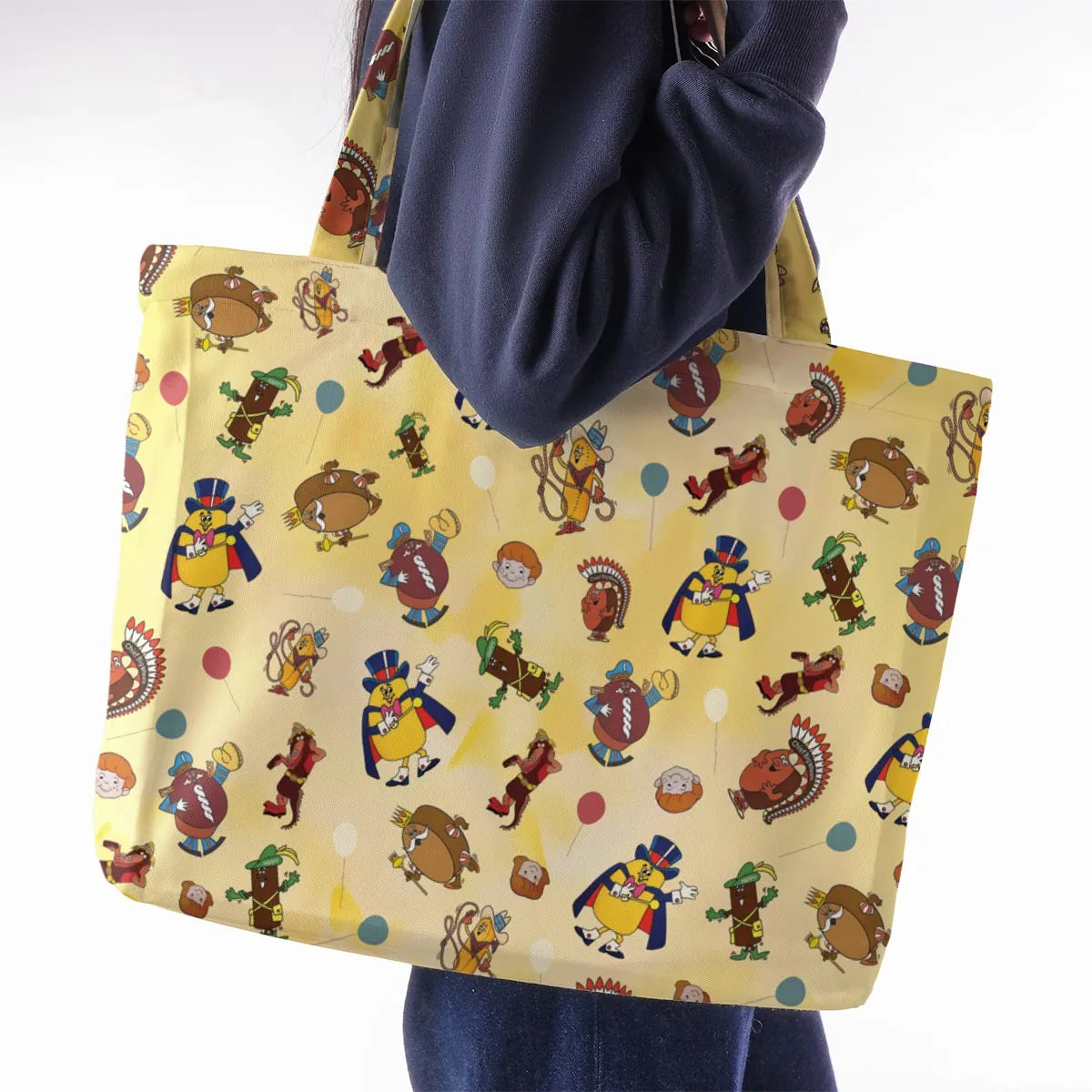 Hostess Gang Mascot Characters Large Tote Bag