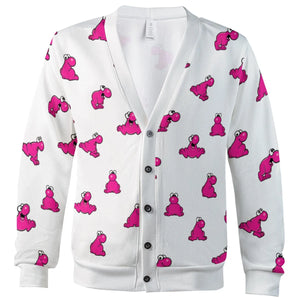 Pink Nerds Monster Cardigan