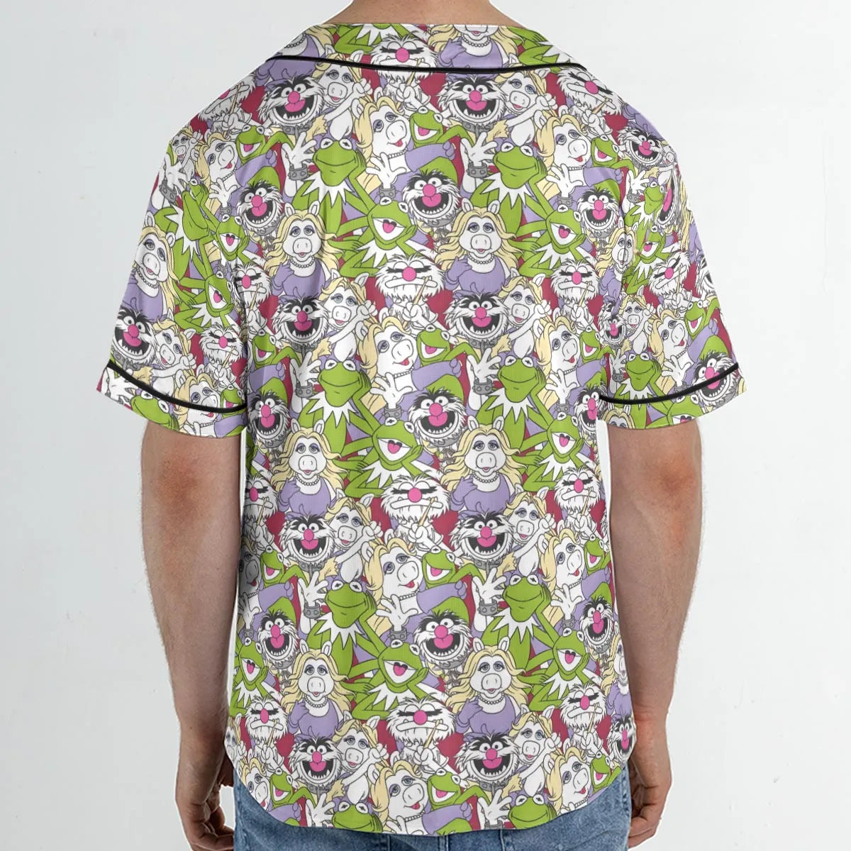 Muppet Mania The Muppets Unisex Baseball Jersey