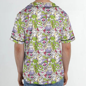 Muppet Mania The Muppets Unisex Baseball Jersey