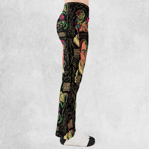Herbert West–Reanimator Flare Leggings