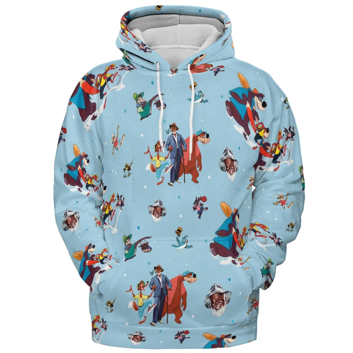 Song of The South Characters All-over Print Hoodie