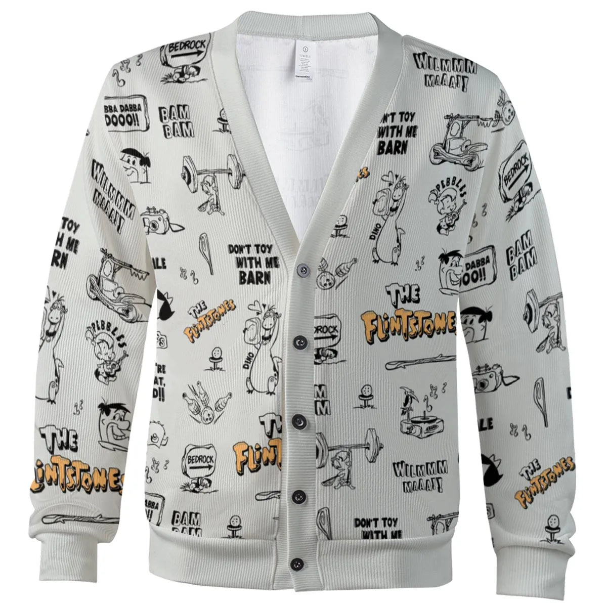 Don't Toy with Me Barn The Flintstones Cardigan