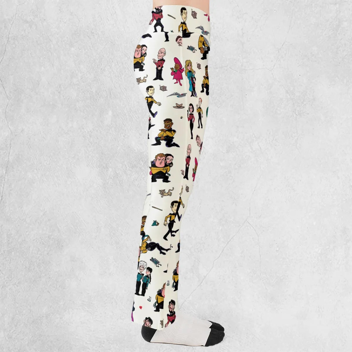 Star Trek TNG Tribute Flare Leggings