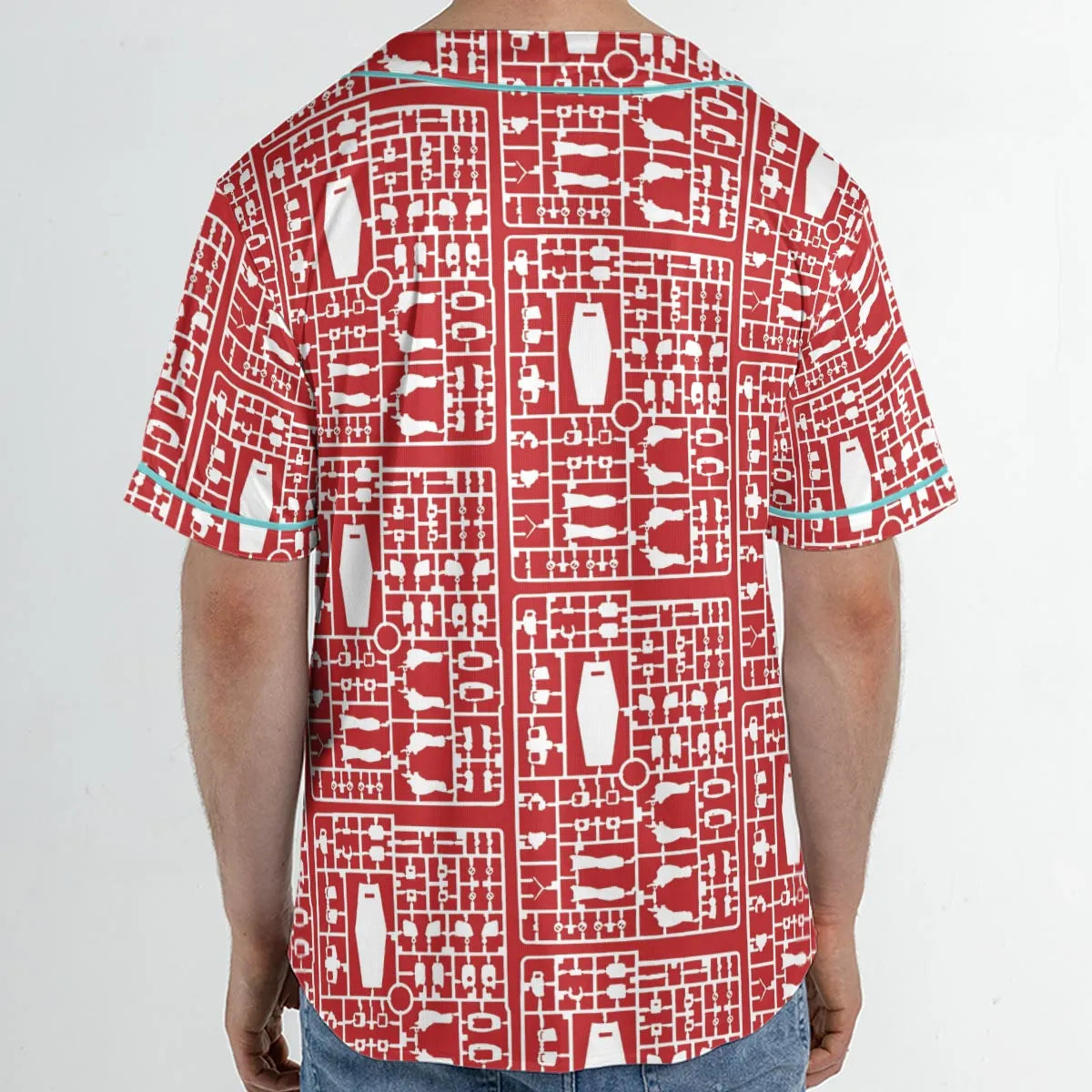 Gundam Runner Unisex Baseball Jersey