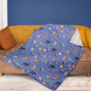 90's Styled Goofy Movie Fleece Blanket