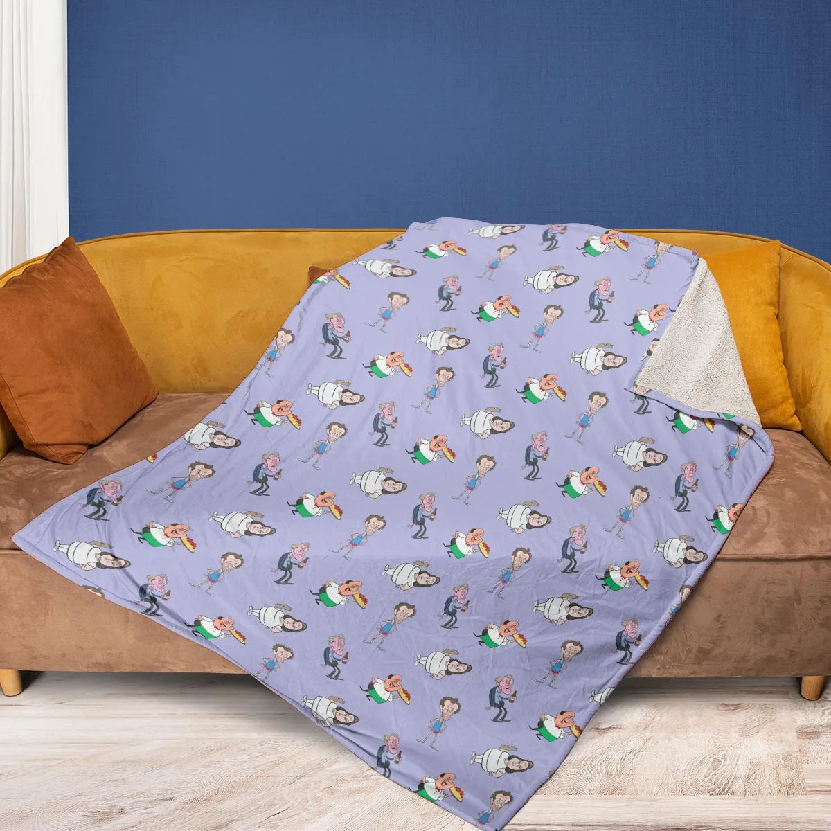 The Ricky Gervais Show Fleece Blanket