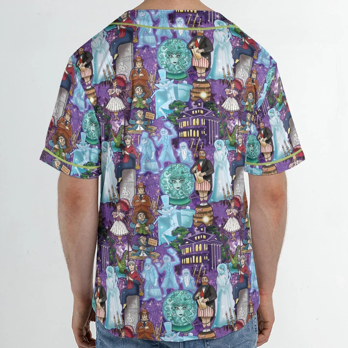 Foolish Mortal Supply Haunted Mansion Unisex Baseball Jersey