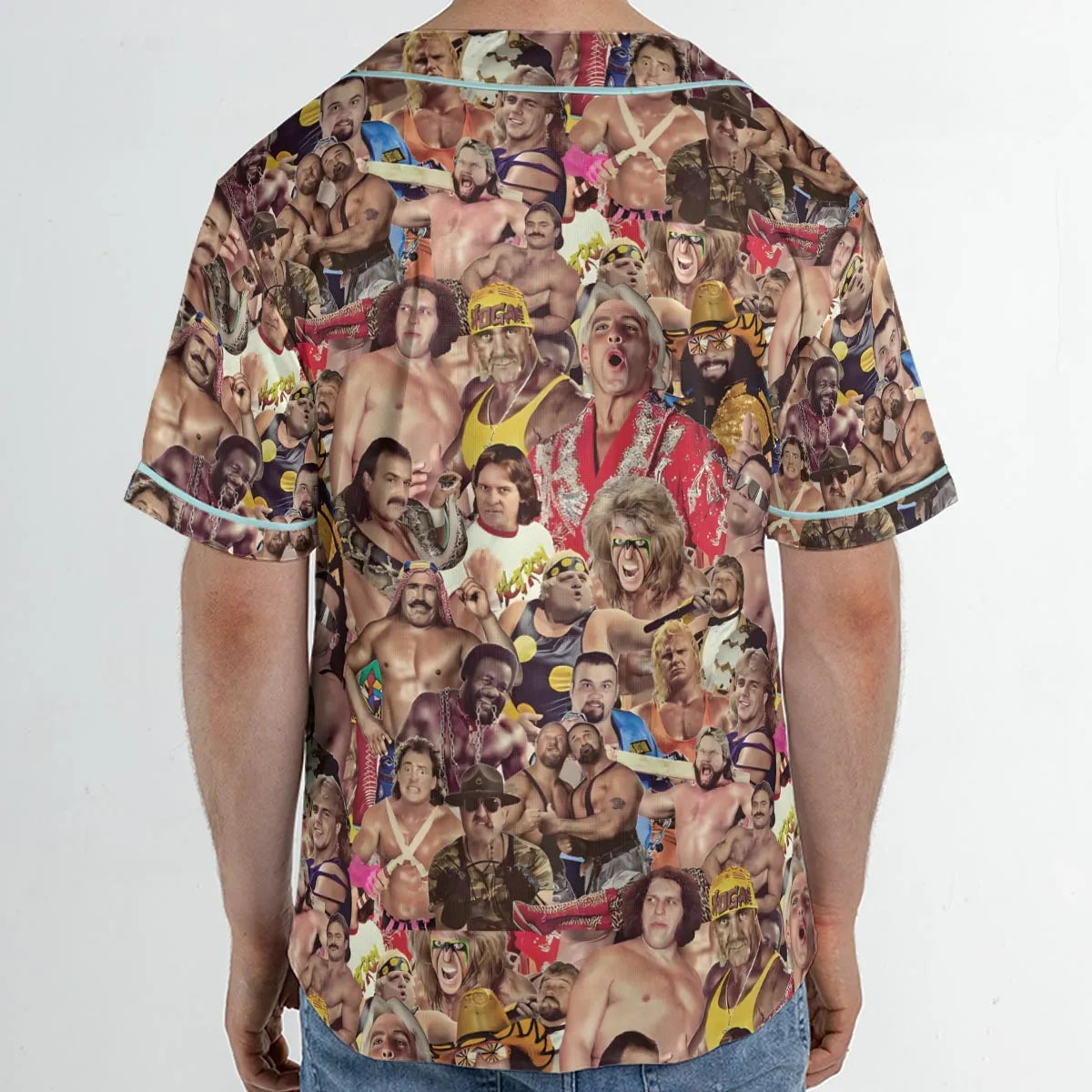 Pro Wrestlers Unisex Baseball Jersey