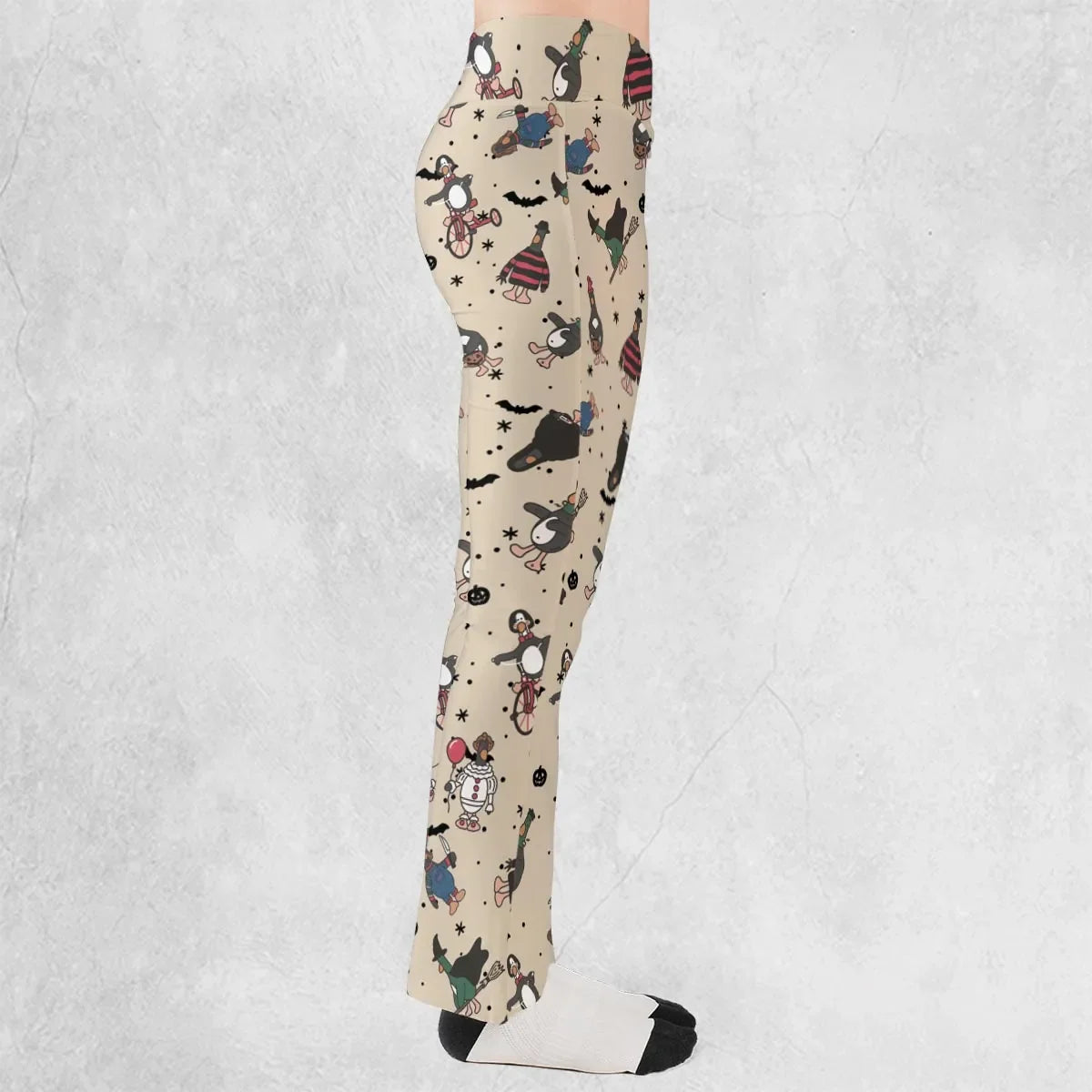 Quack Killer Horror Flare Leggings